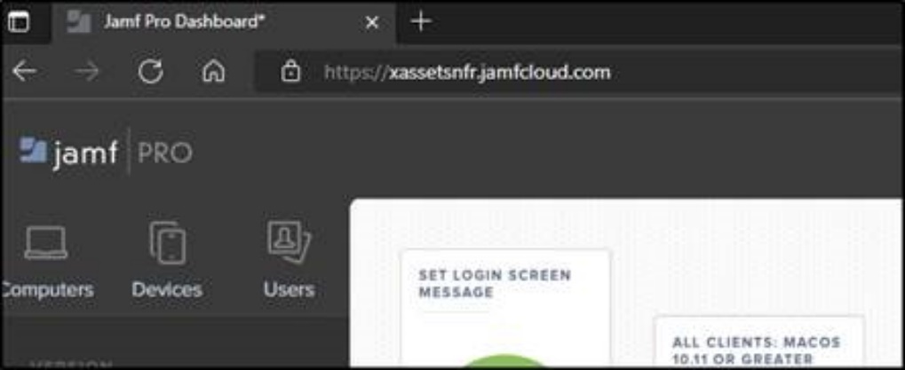 JAMF user account creation